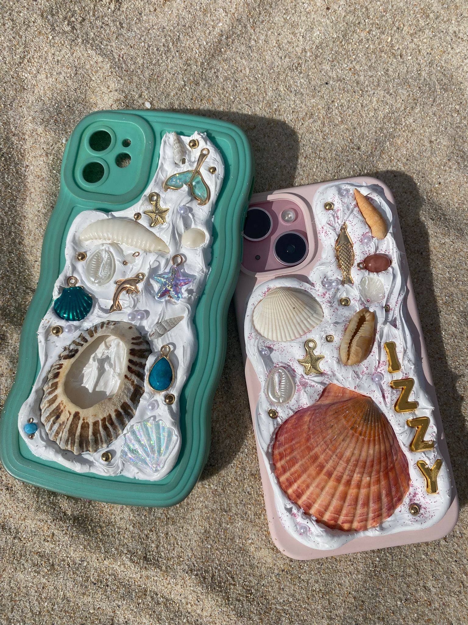 Custom shell phone cases with personalised name